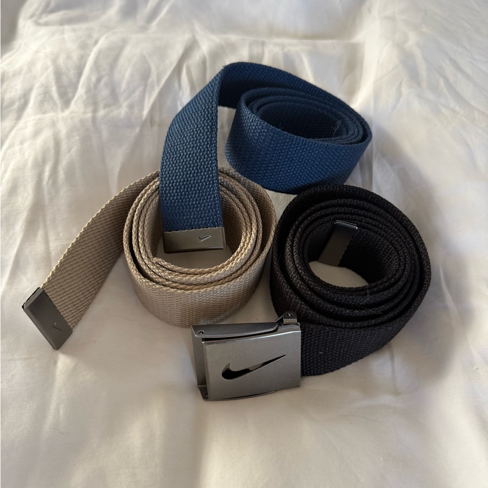 Nike Golf Belts (3 Belts!) Brand New